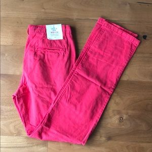 Red GAP pants - lived in slim fit